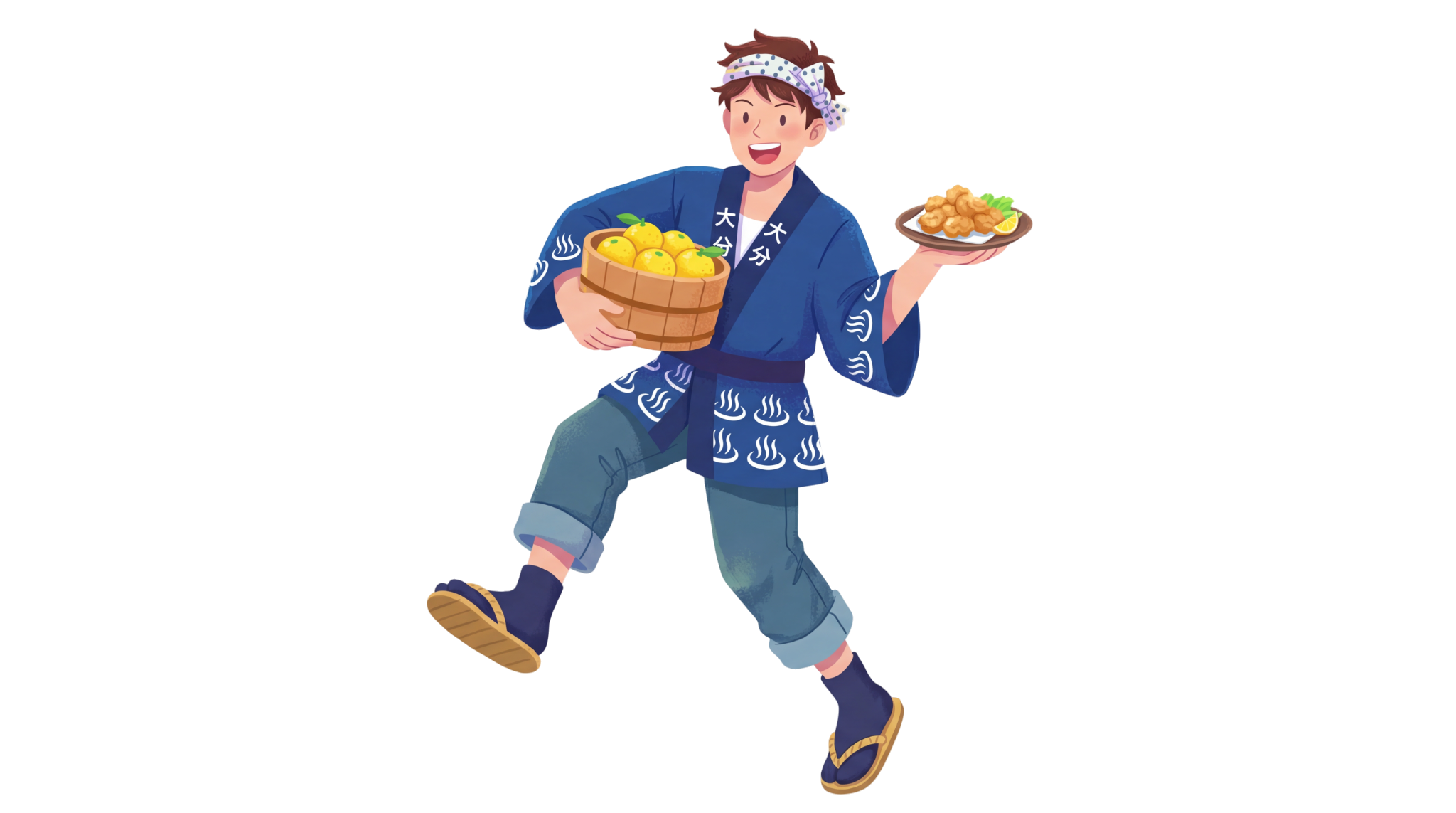 Karaage Man Character